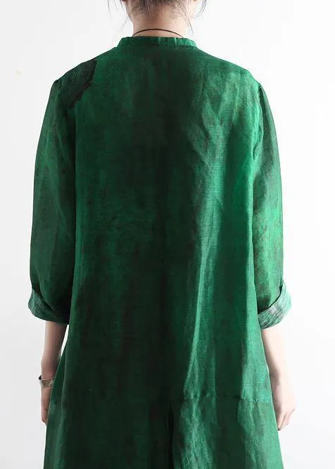2021 Spring Loose Large Art Silk Cardigan