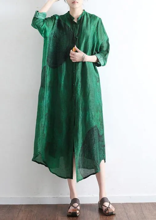 2021 Spring Loose Large Art Silk Cardigan