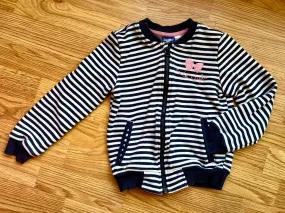 Adorable Striped Zip Up Sweater/Jacket, w/ Pockets!, Kids 4/4T
