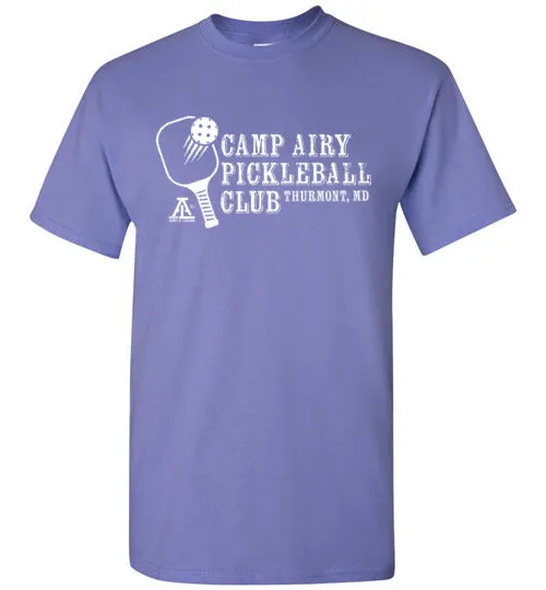 Airy Short Sleeve T-Shirt - White Pickleball Club