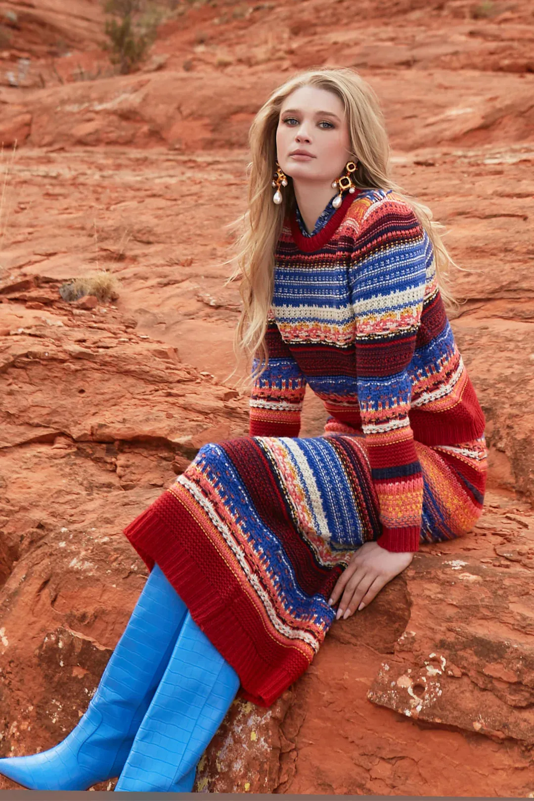 ALL Tamar Rainbow Sweater