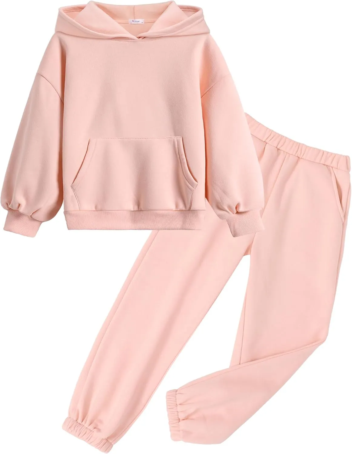 Arshiner Girls 2 Piece Hoodie Sets Oversized Sweatshirt and Baggy