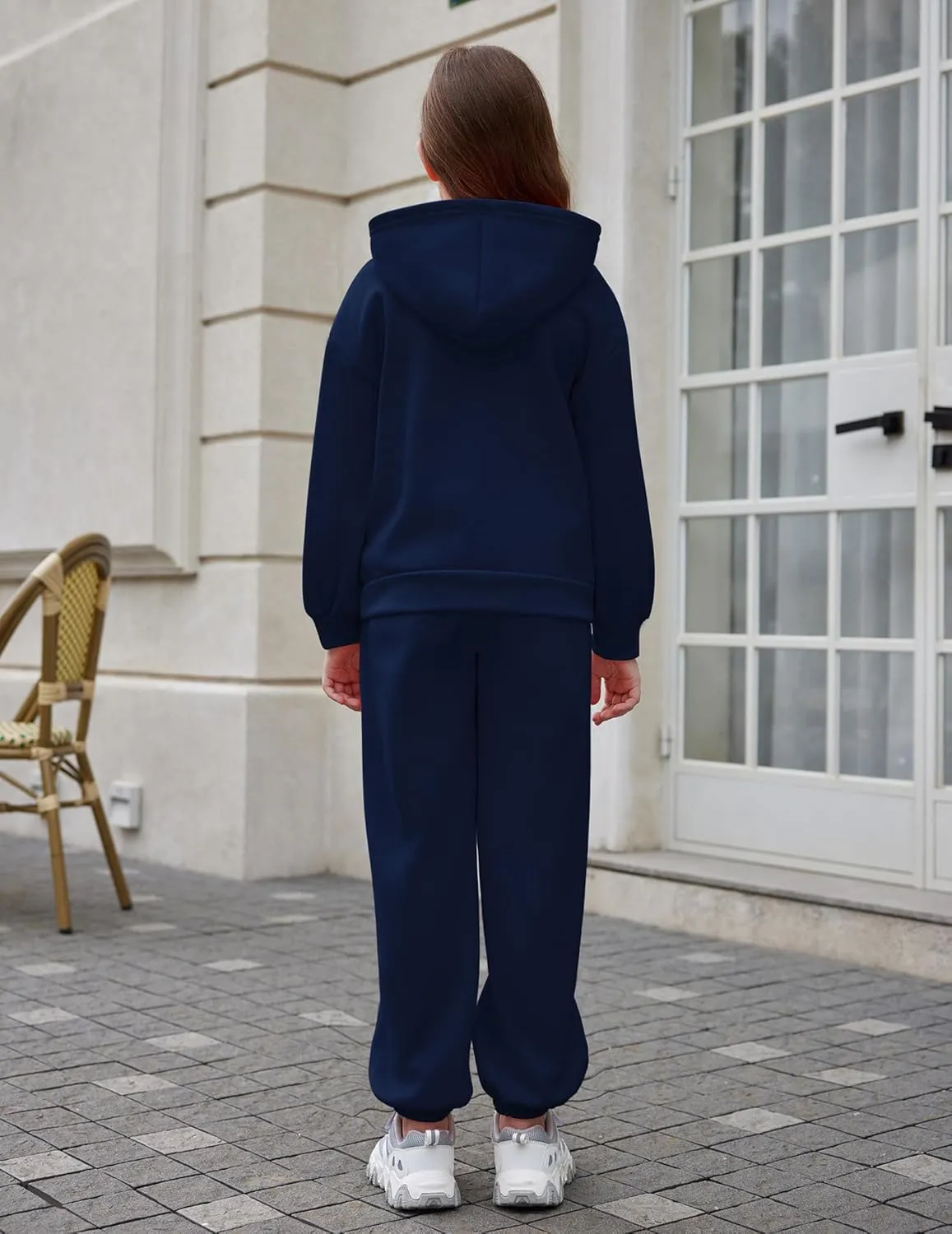 Arshiner Girls 2 Piece Hoodie Sets Oversized Sweatshirt and Baggy