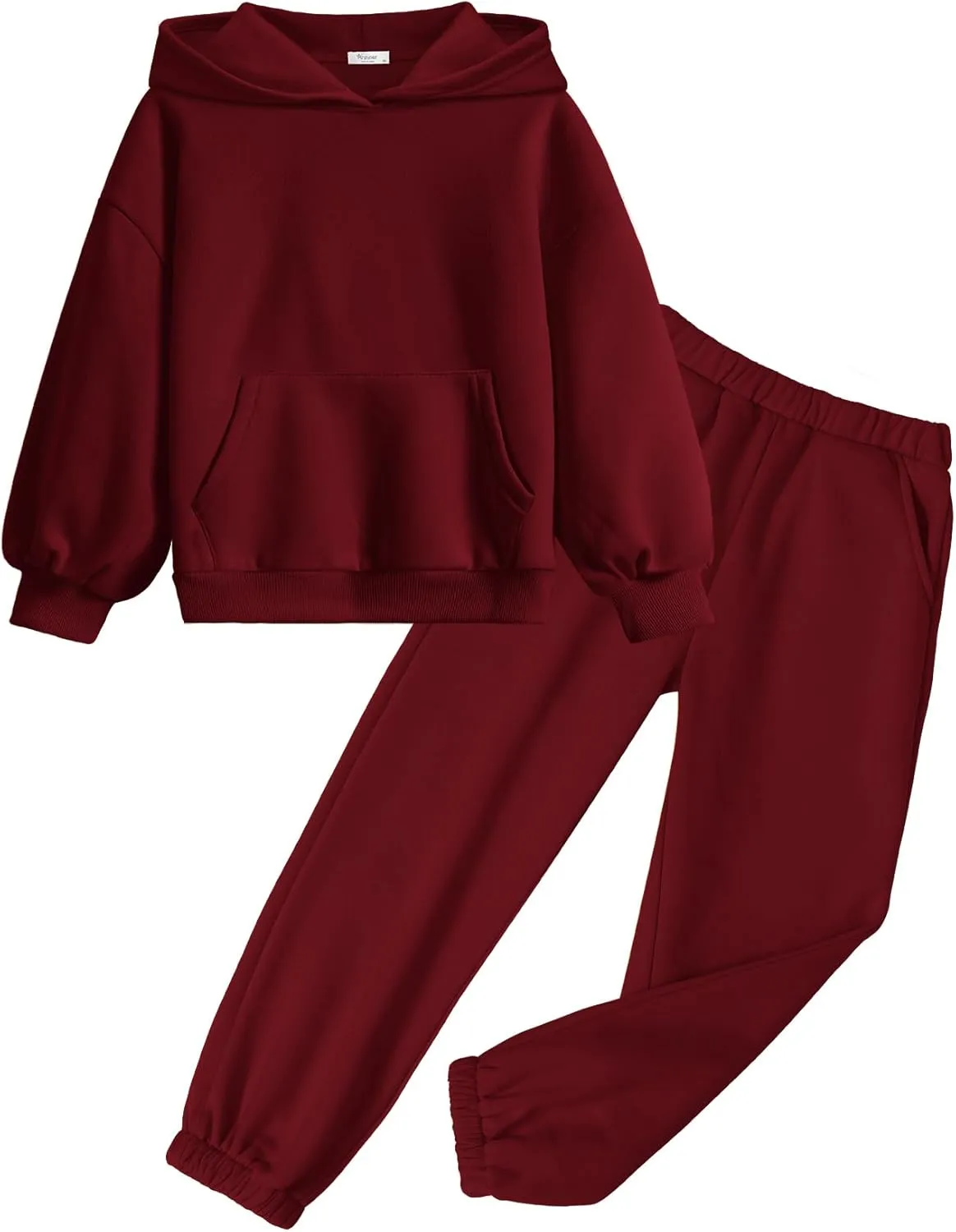 Arshiner Girls 2 Piece Hoodie Sets Oversized Sweatshirt and Baggy