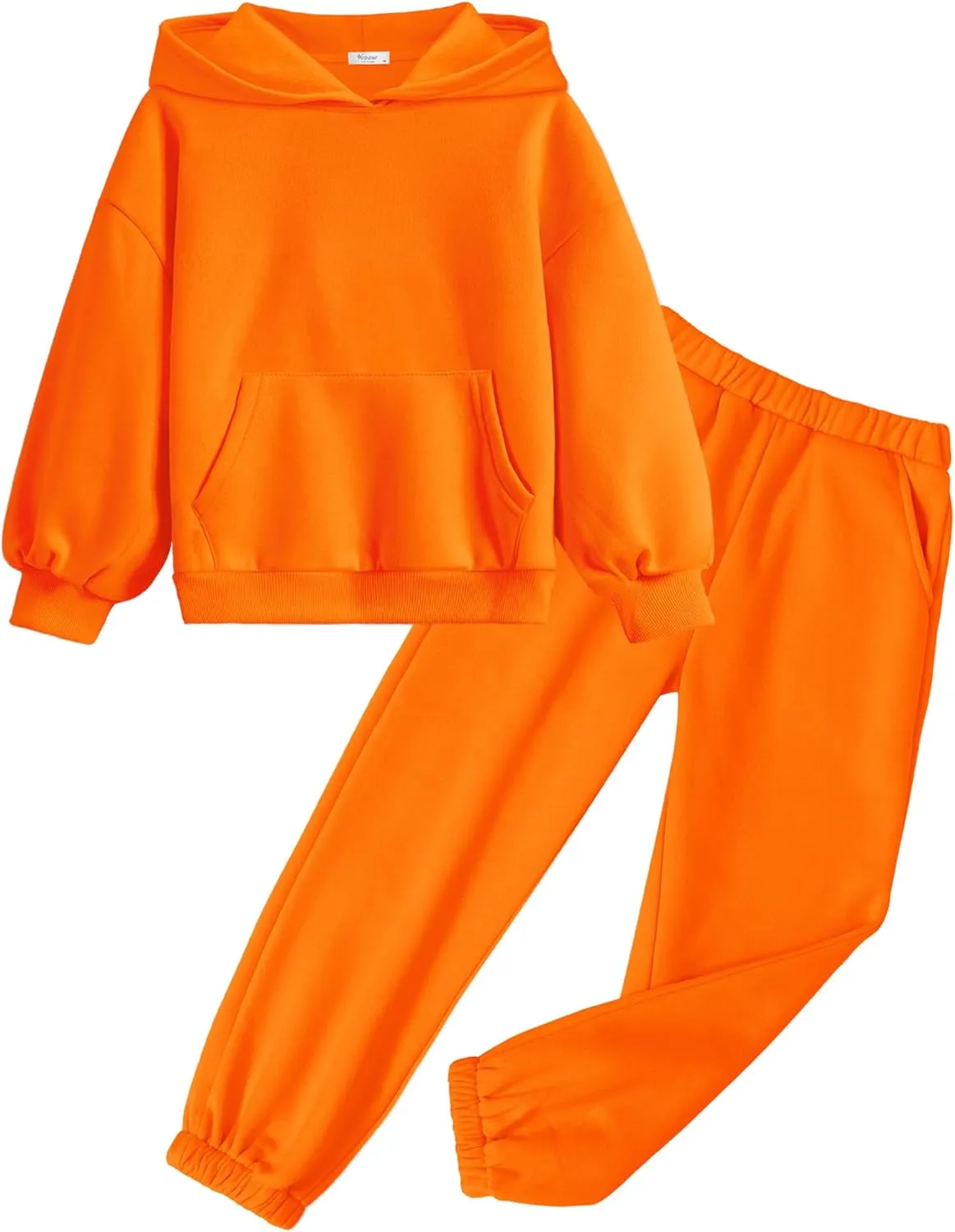 Arshiner Girls 2 Piece Hoodie Sets Oversized Sweatshirt and Baggy