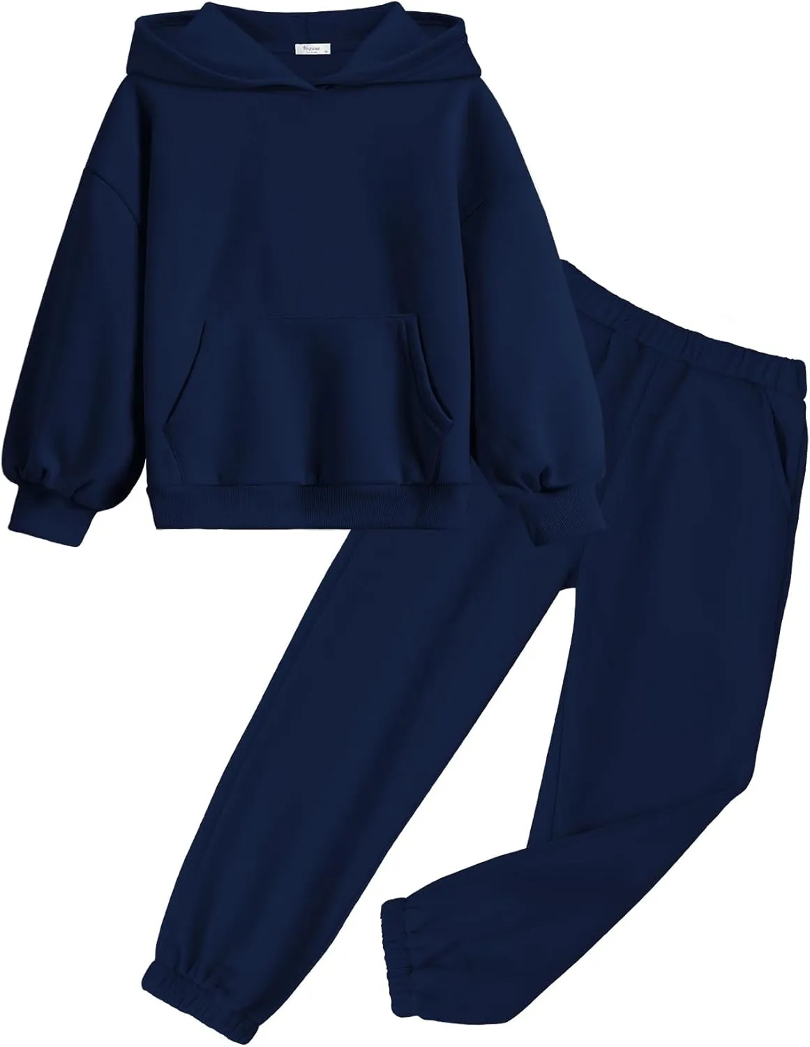 Arshiner Girls 2 Piece Hoodie Sets Oversized Sweatshirt and Baggy