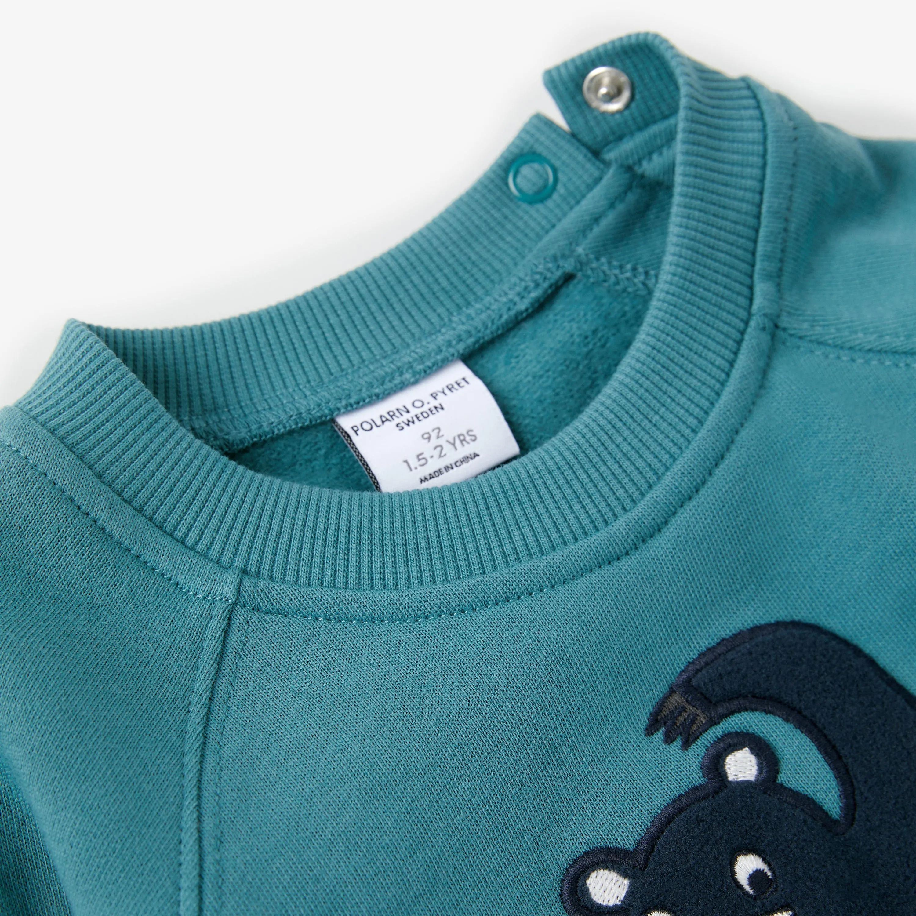 Bear Applique Kids Sweatshirt