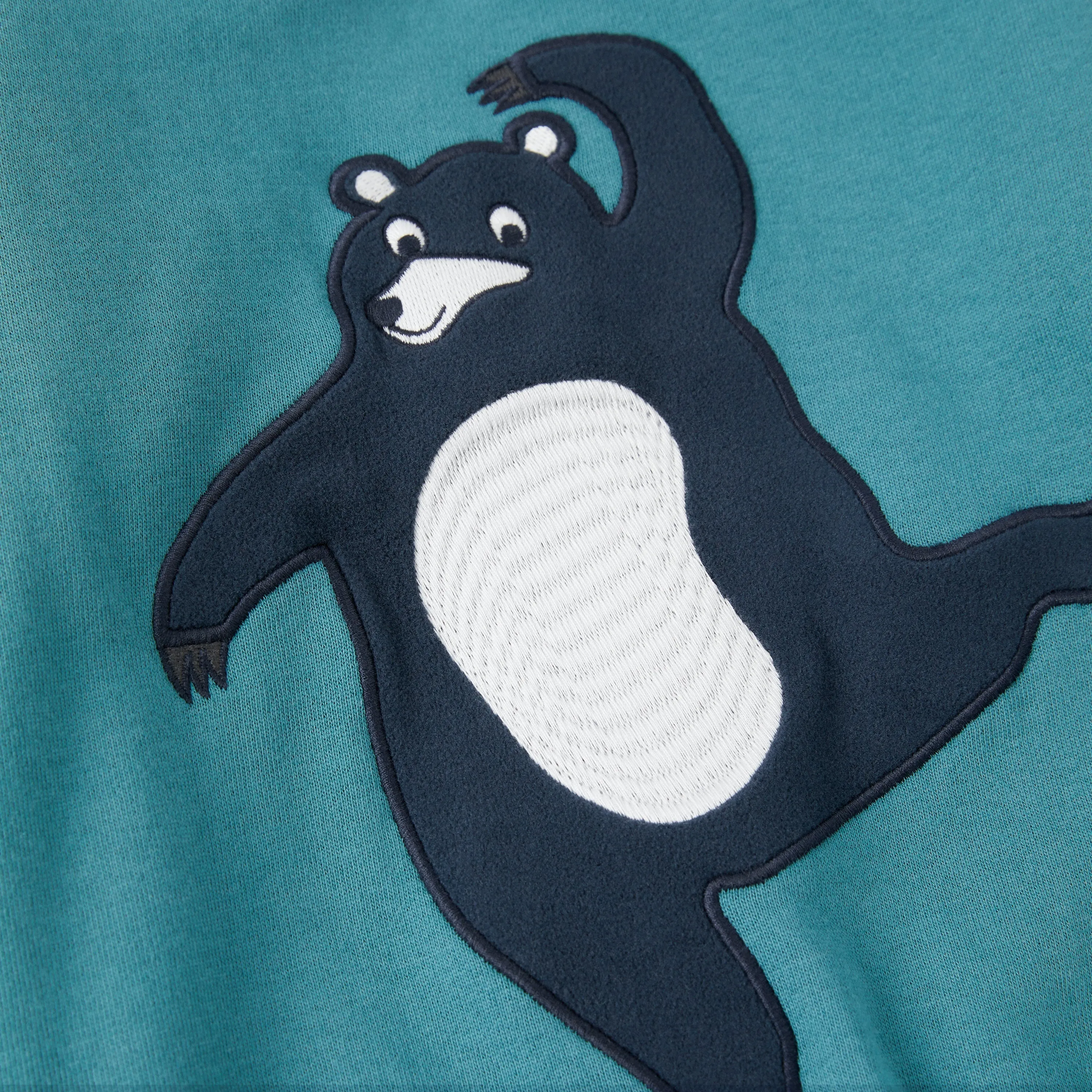 Bear Applique Kids Sweatshirt