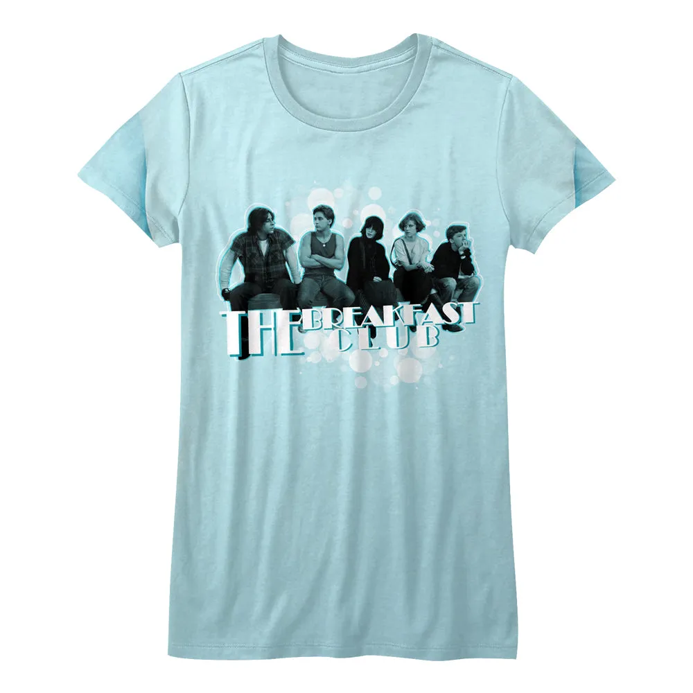 Breakfast Club Sitting Around Juniors T-Shirt