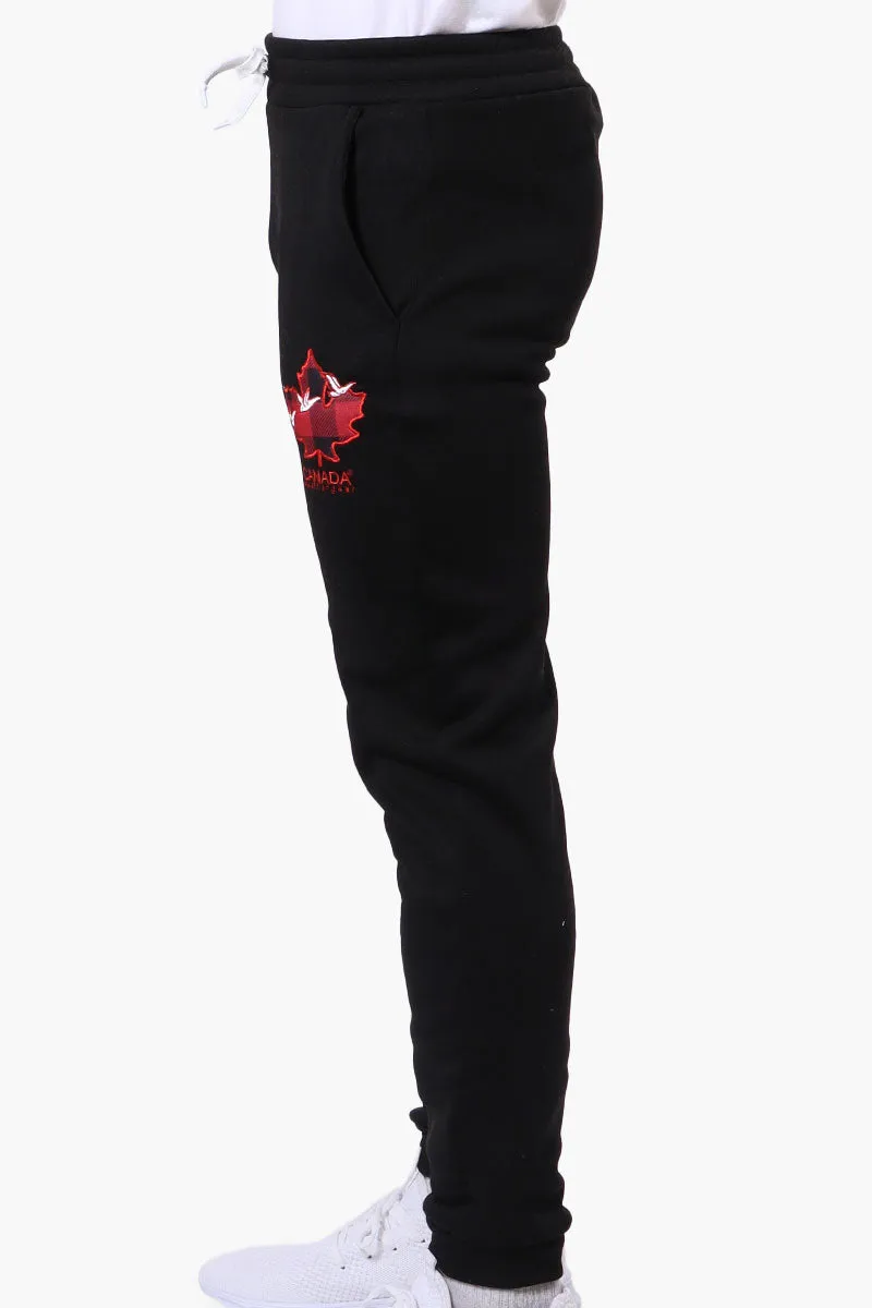 Canada Weather Gear Basic Tie Waist Joggers - Black