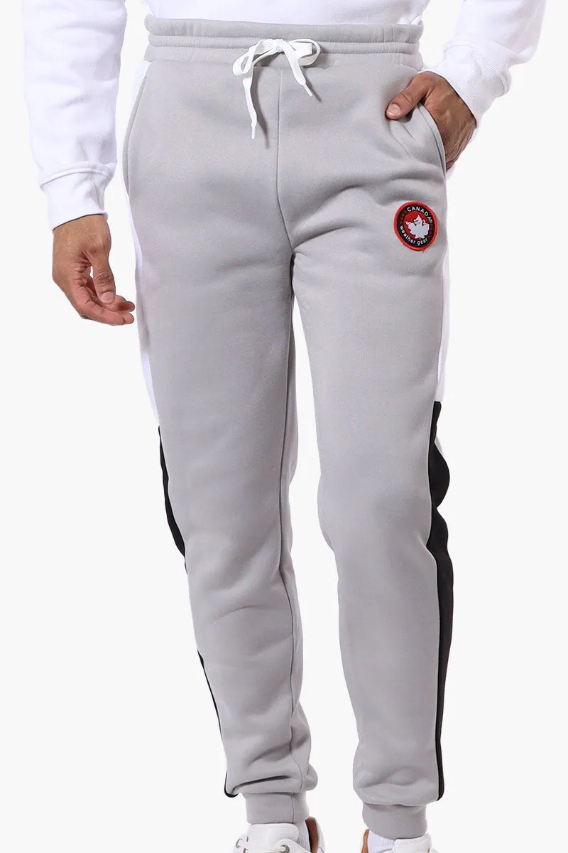 Canada Weather Gear Side Stripe Colour Block Joggers - Grey