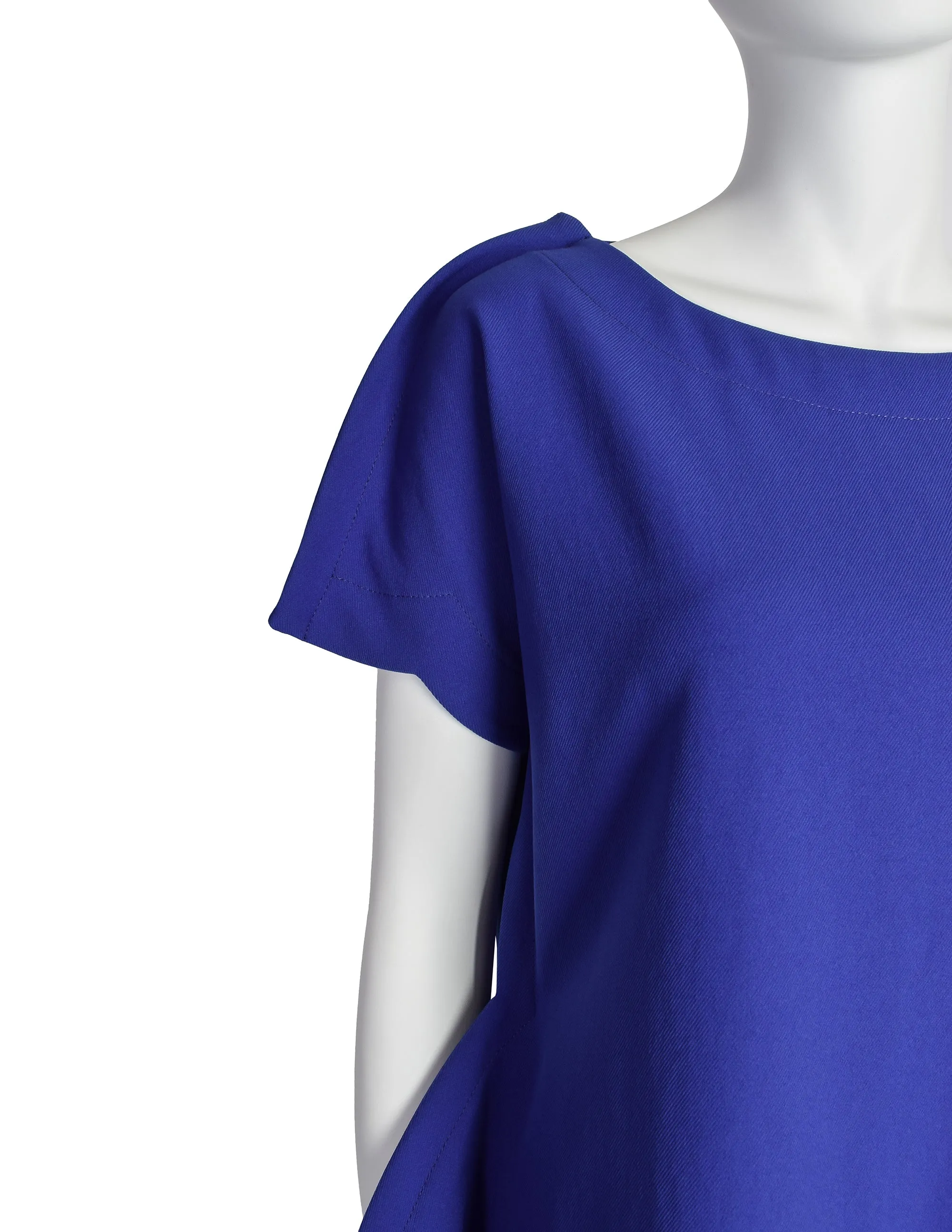 Comme des Garcons AW 2012 Purple Oversized Dramatic Silhouette Dress