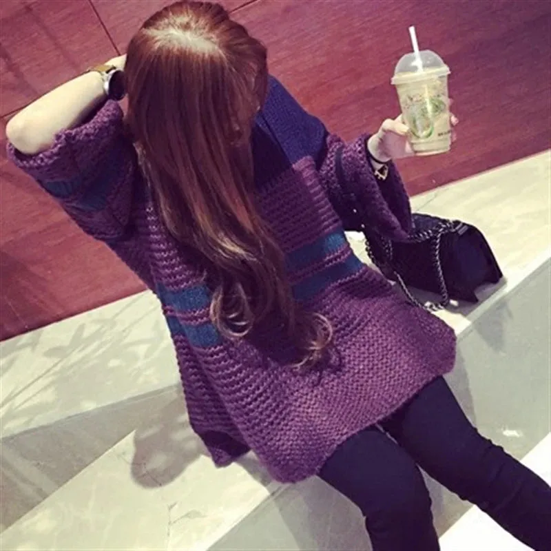 Cook Street Style Thick Crocheted Pullover Sweaters - Ailime Designs