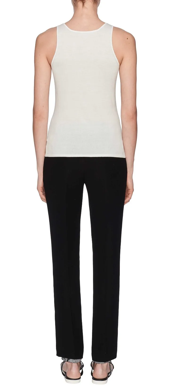 COTTON CREWNECK TANK