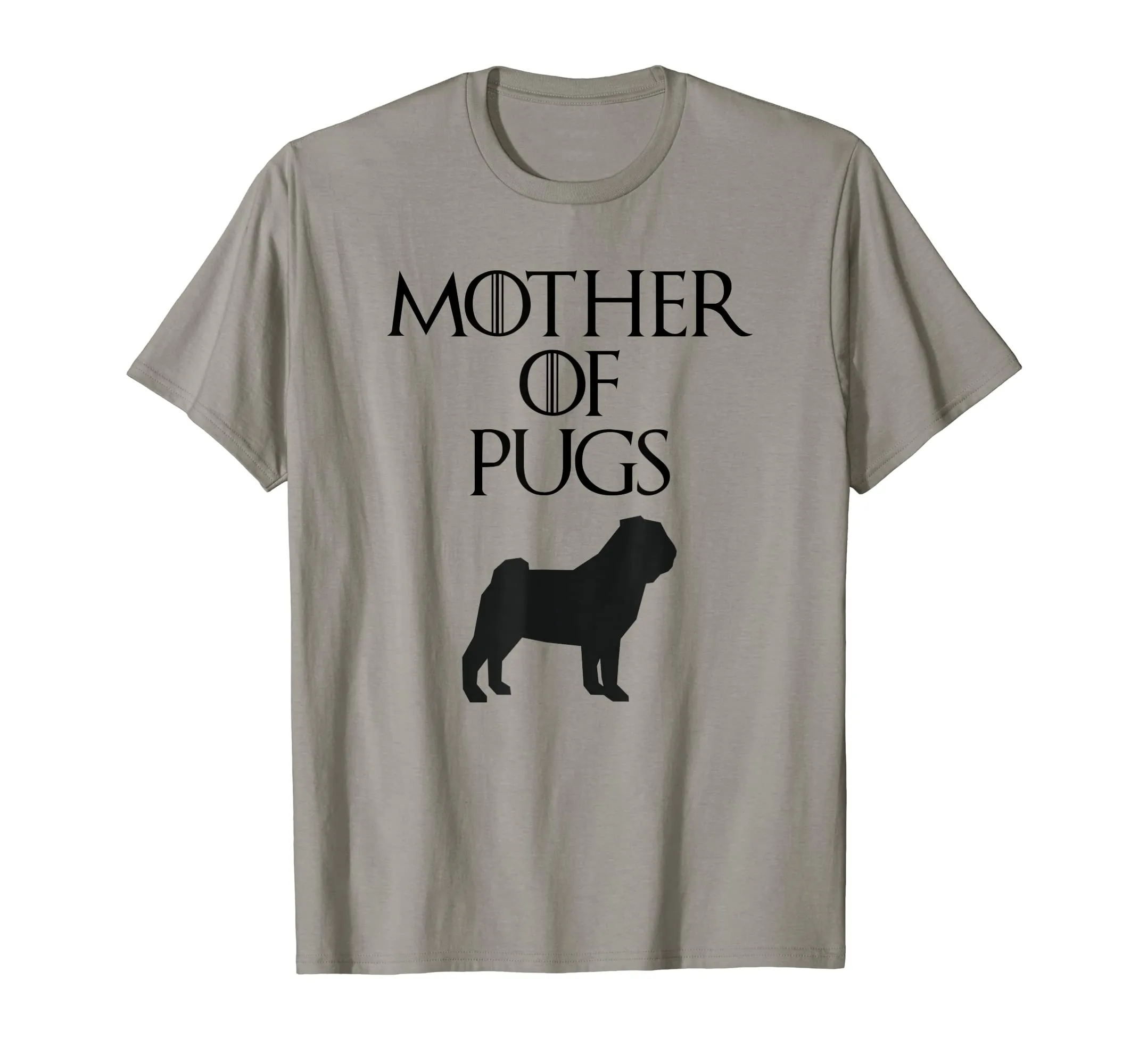 Cute &amp; Unique Black Mother of Pugs T-shirt E010732