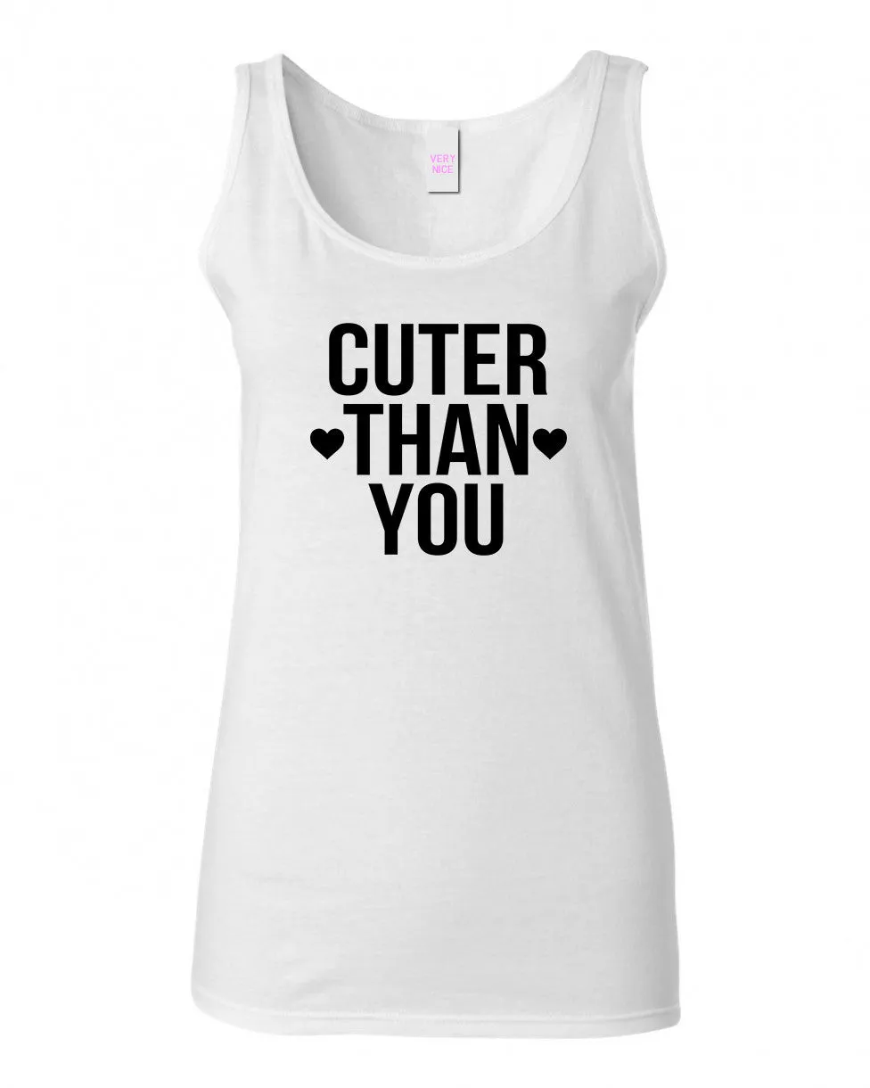 Cuter Than You Heart Tank Top