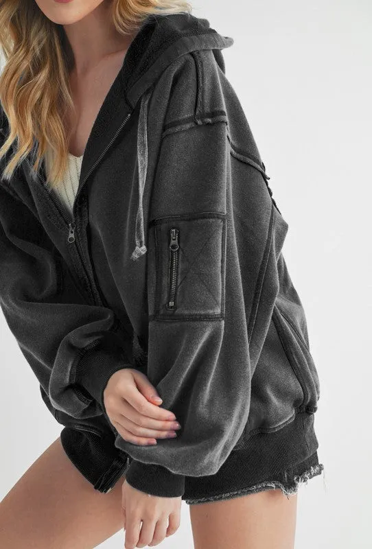 Fiori Hoodie Jacket