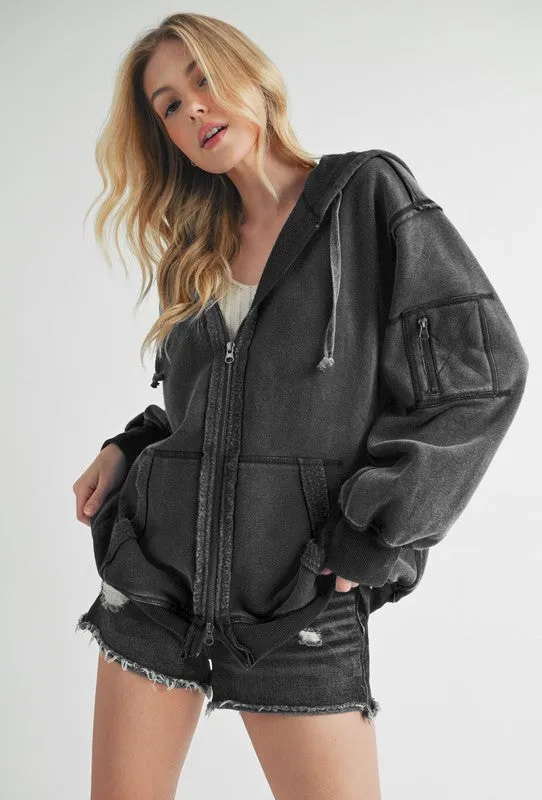 Fiori Hoodie Jacket