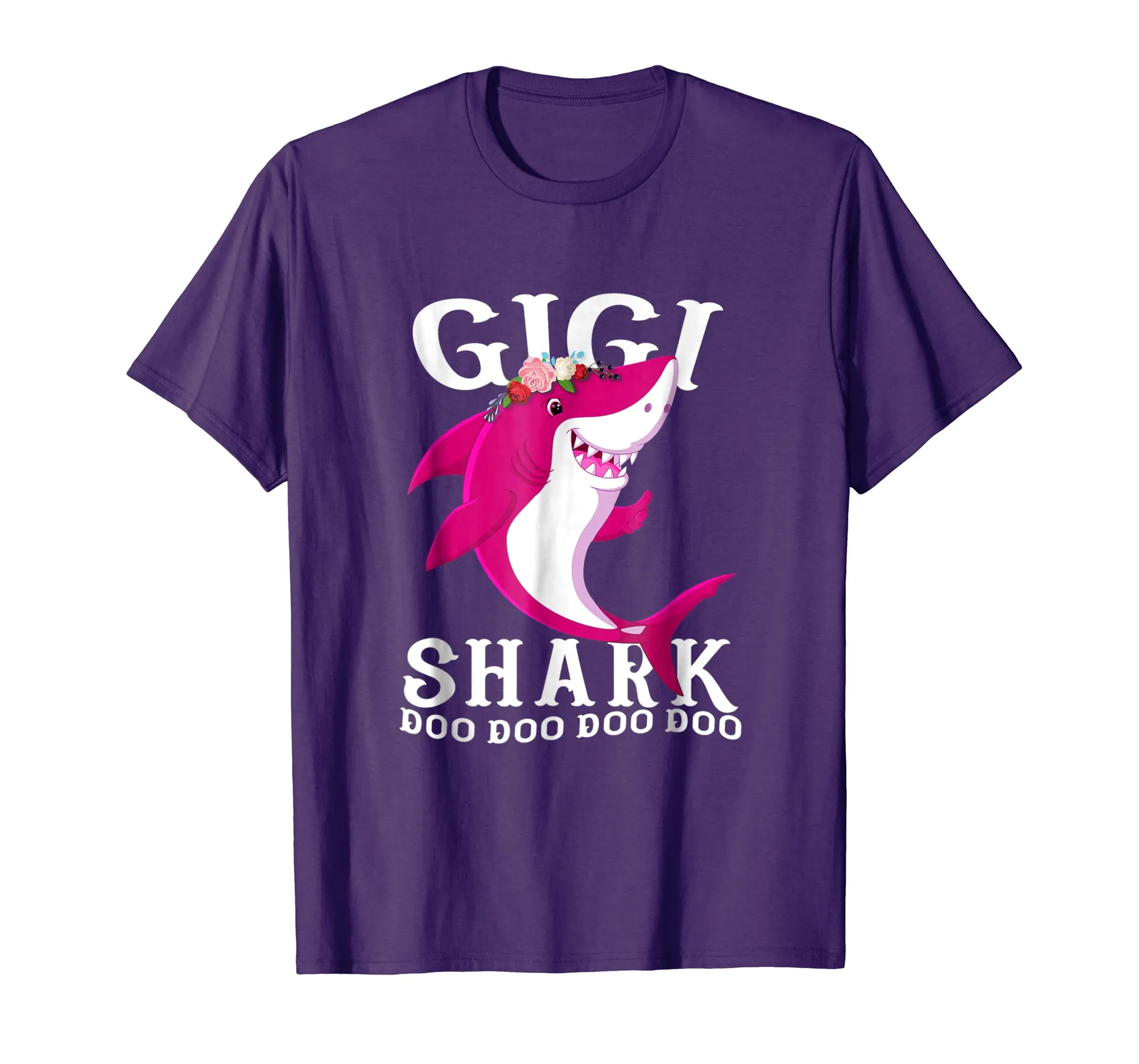 Gigi Shark T Shirt Mother Grandma Halloween Christmas