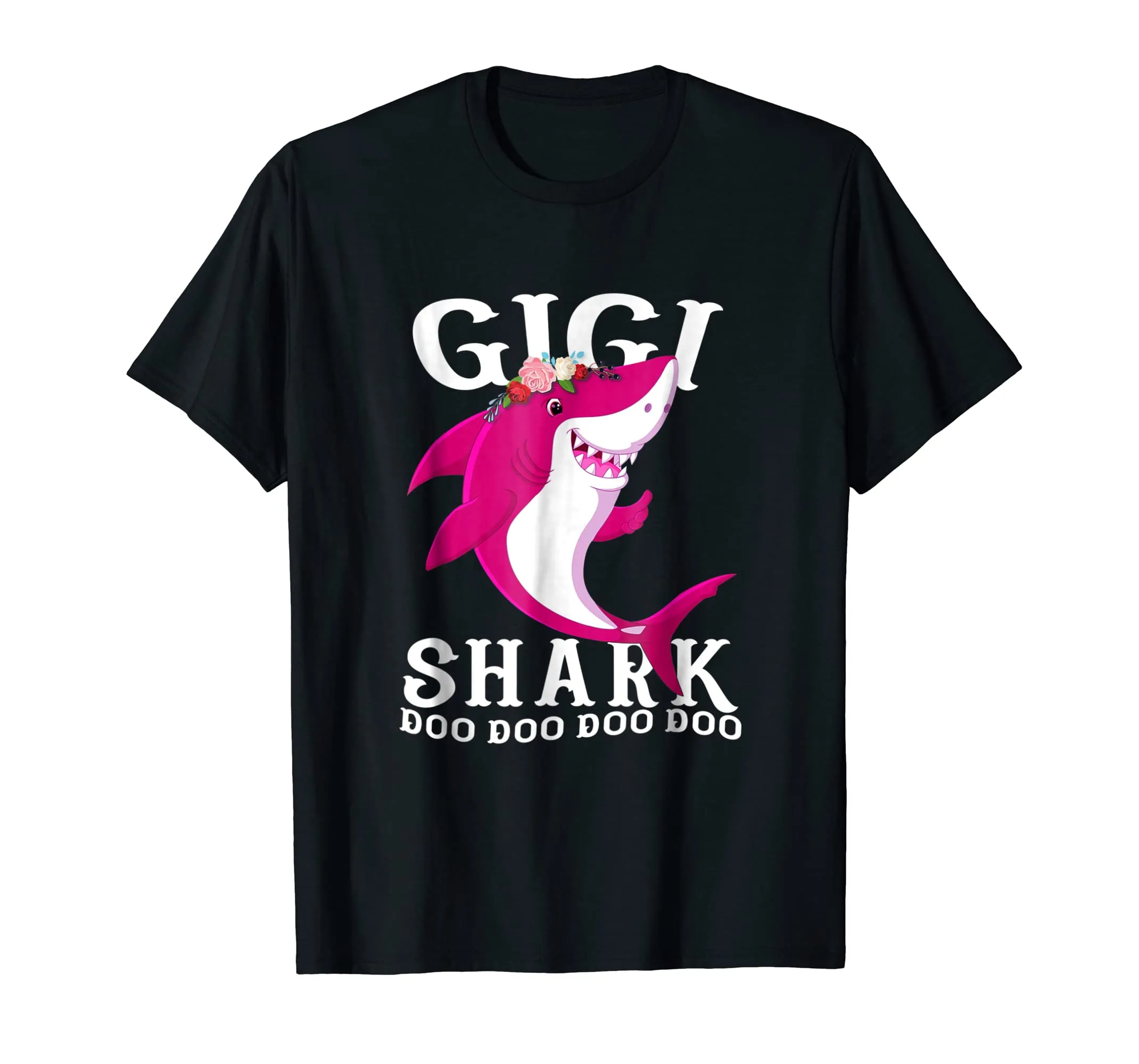 Gigi Shark T Shirt Mother Grandma Halloween Christmas