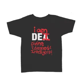 I AM DEI T-shirt (Black)