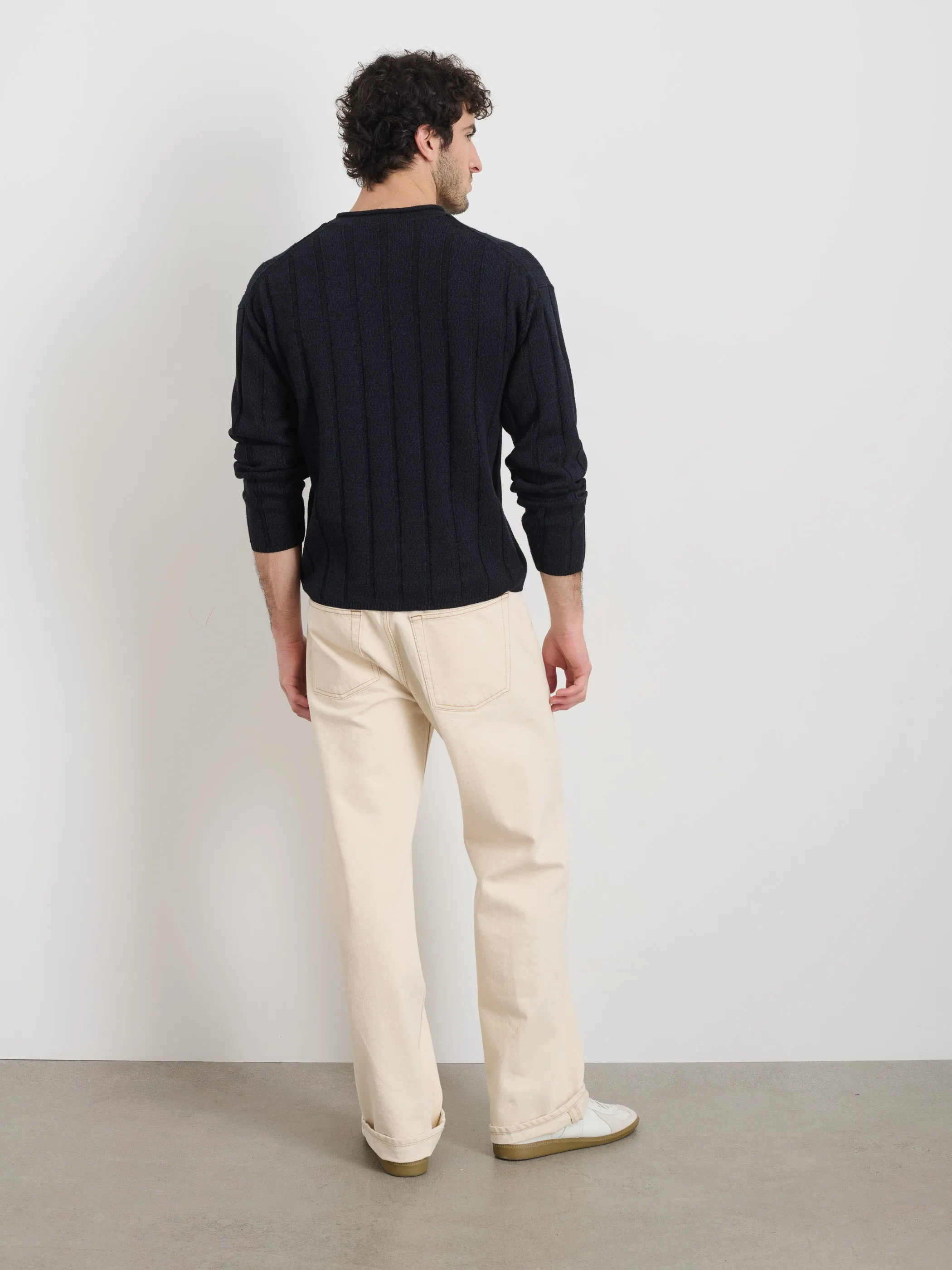 James Rollneck in Cotton Linen