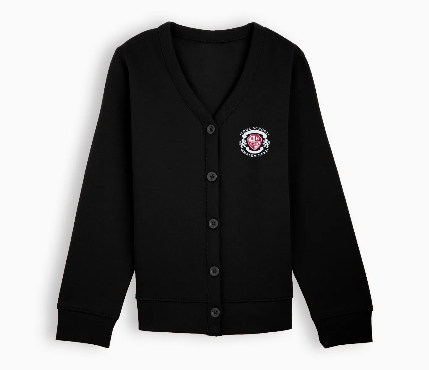 Jersey Cardigan - Black