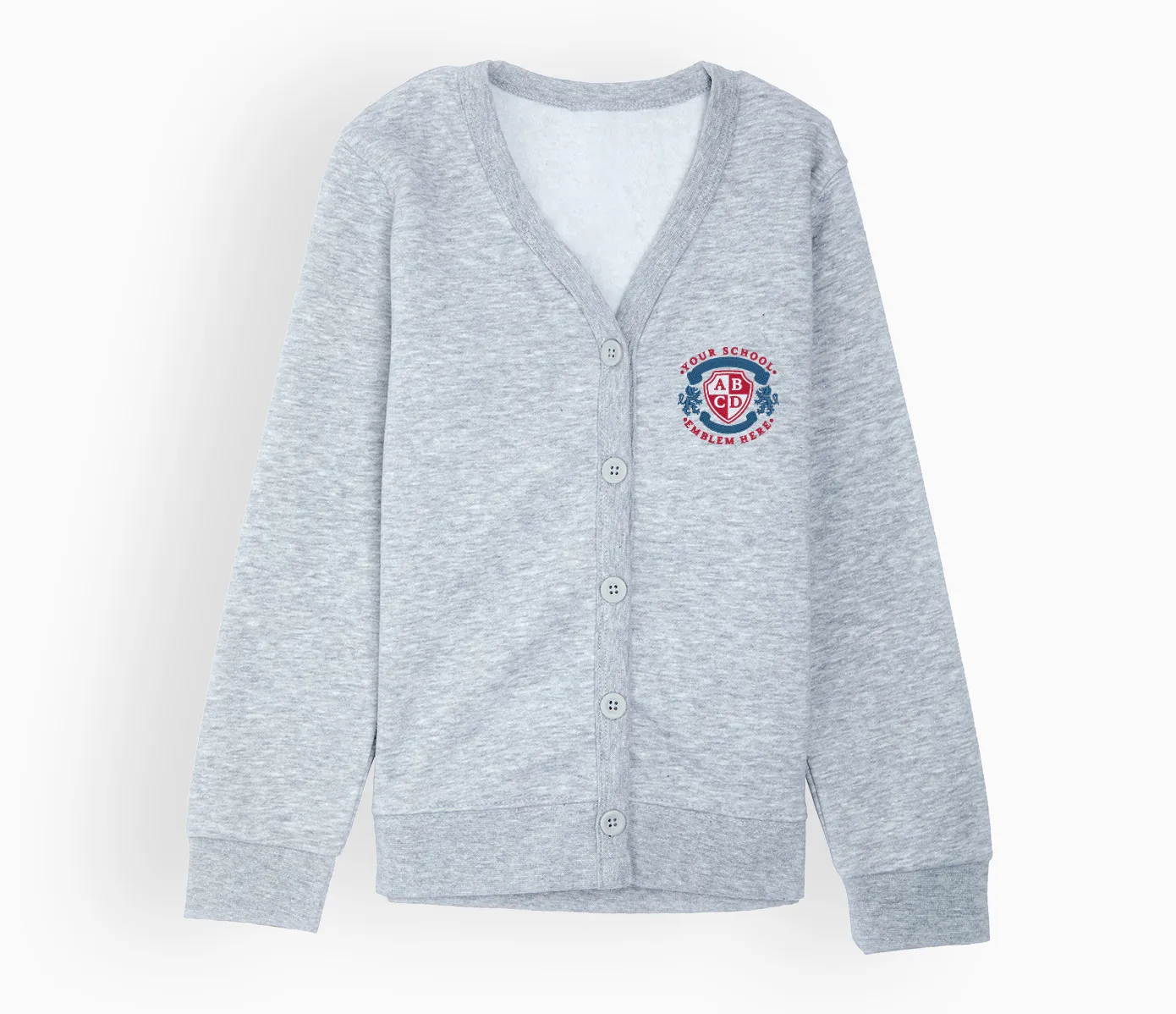 Jersey Cardigan - Grey