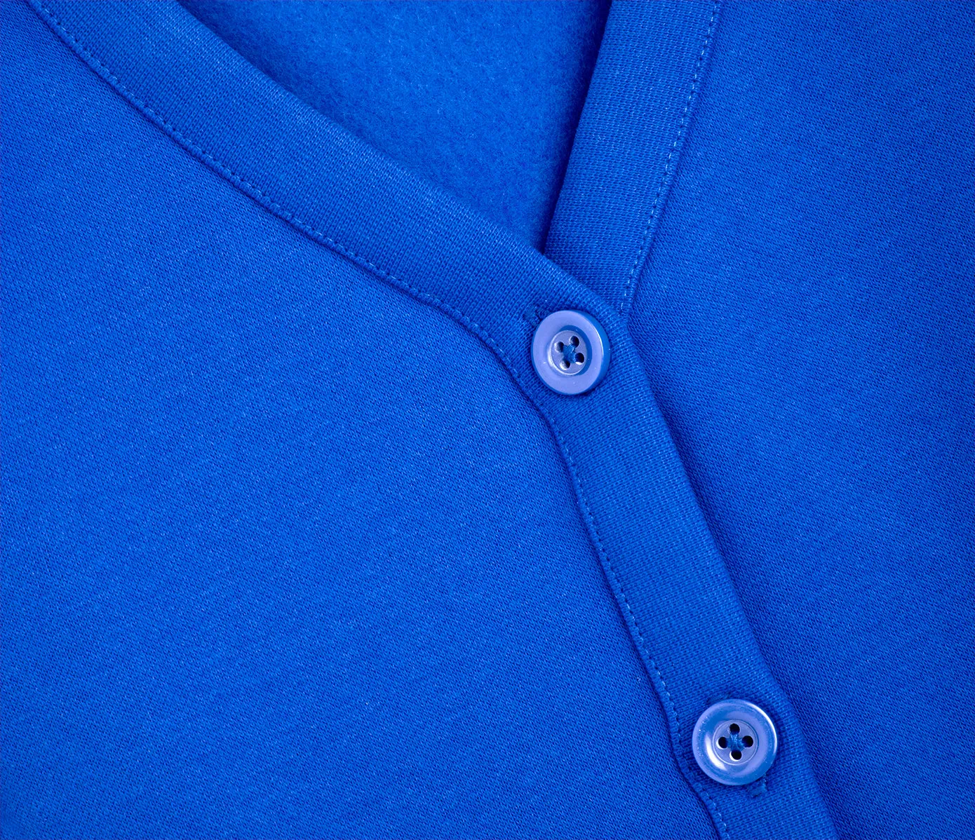Jersey Cardigan - Royal blue