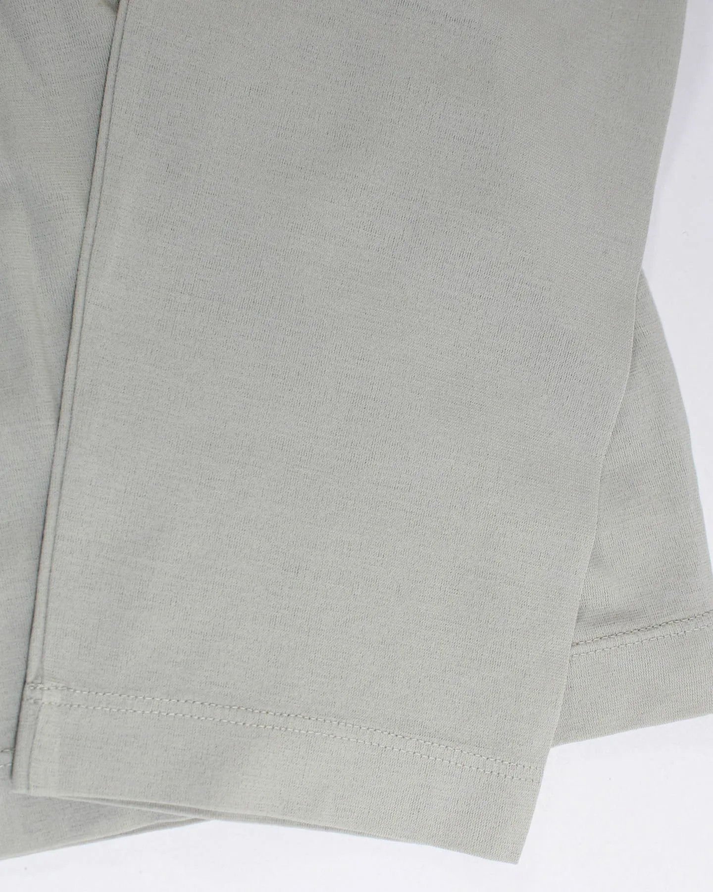 Kired Kiton Longsleeve T-Shirt Gray Crêpe Cotton EU 56/ XXL