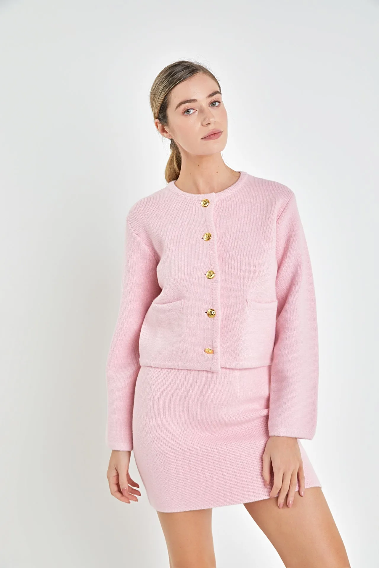 Knit Sweater Cardigan