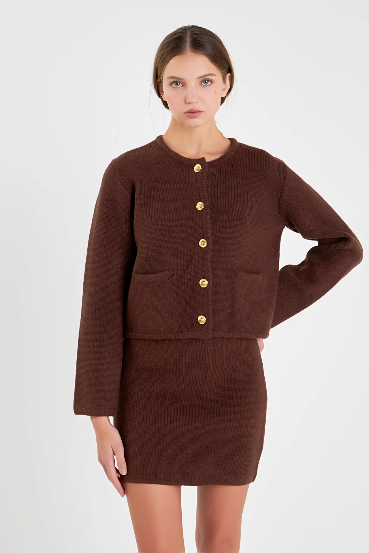 Knit Sweater Cardigan