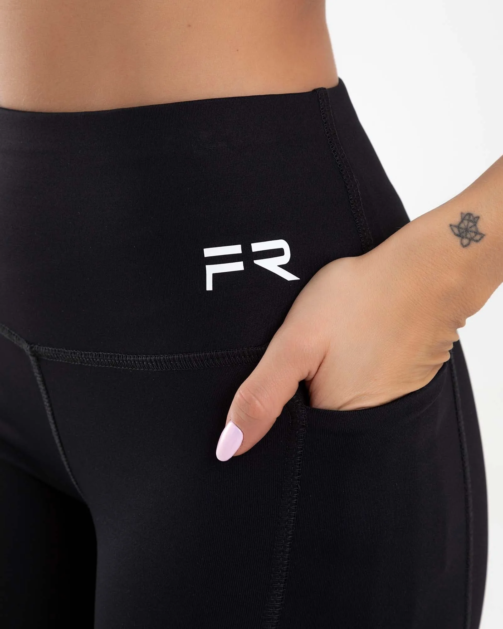 Leggings Airy net negro FIBER