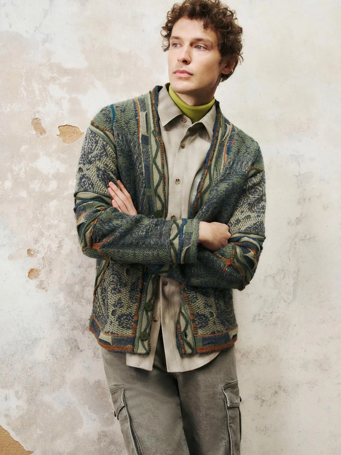 Loose Thick Knitted Cardigans