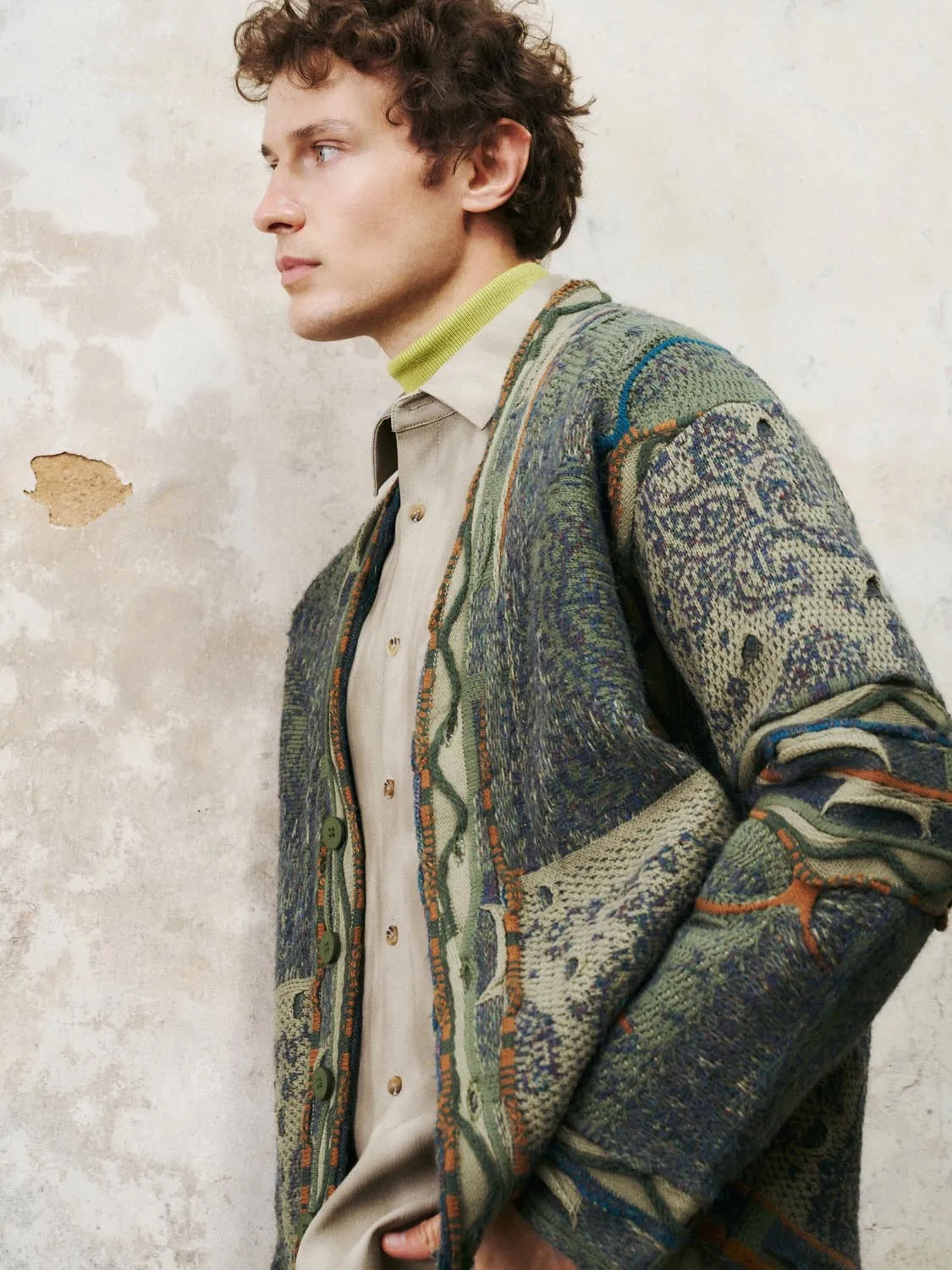 Loose Thick Knitted Cardigans