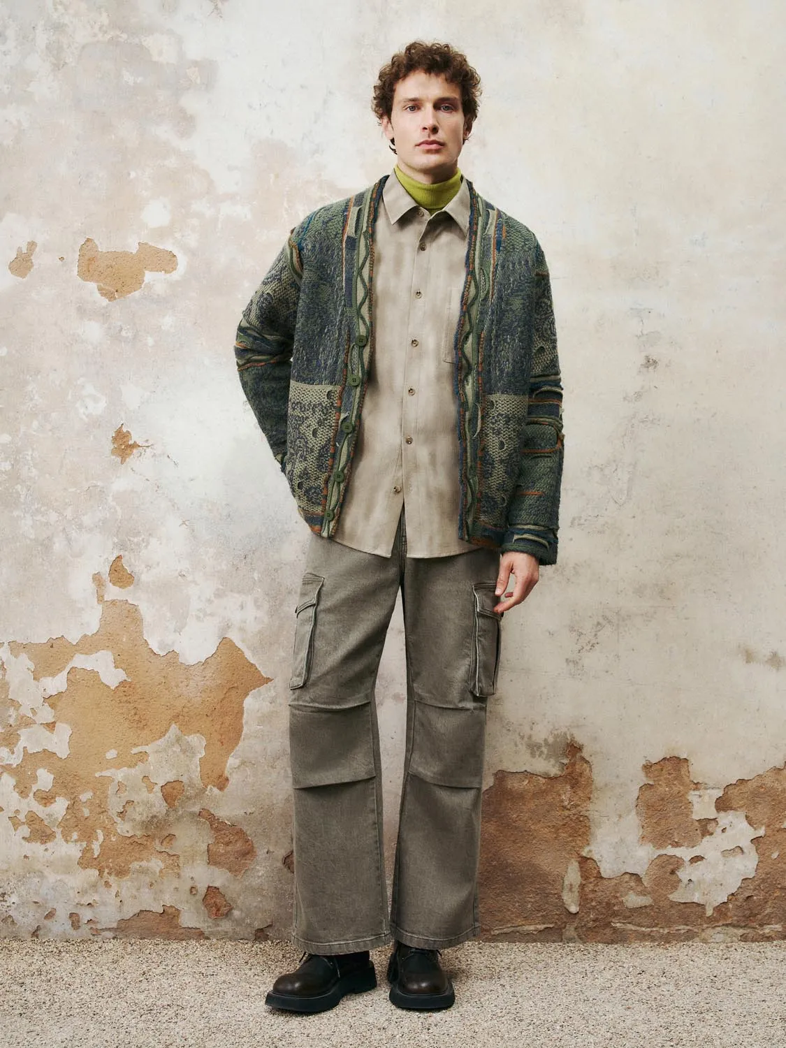 Loose Thick Knitted Cardigans
