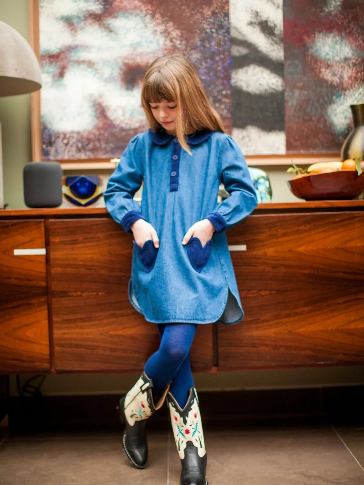 Margareta Denim Dress