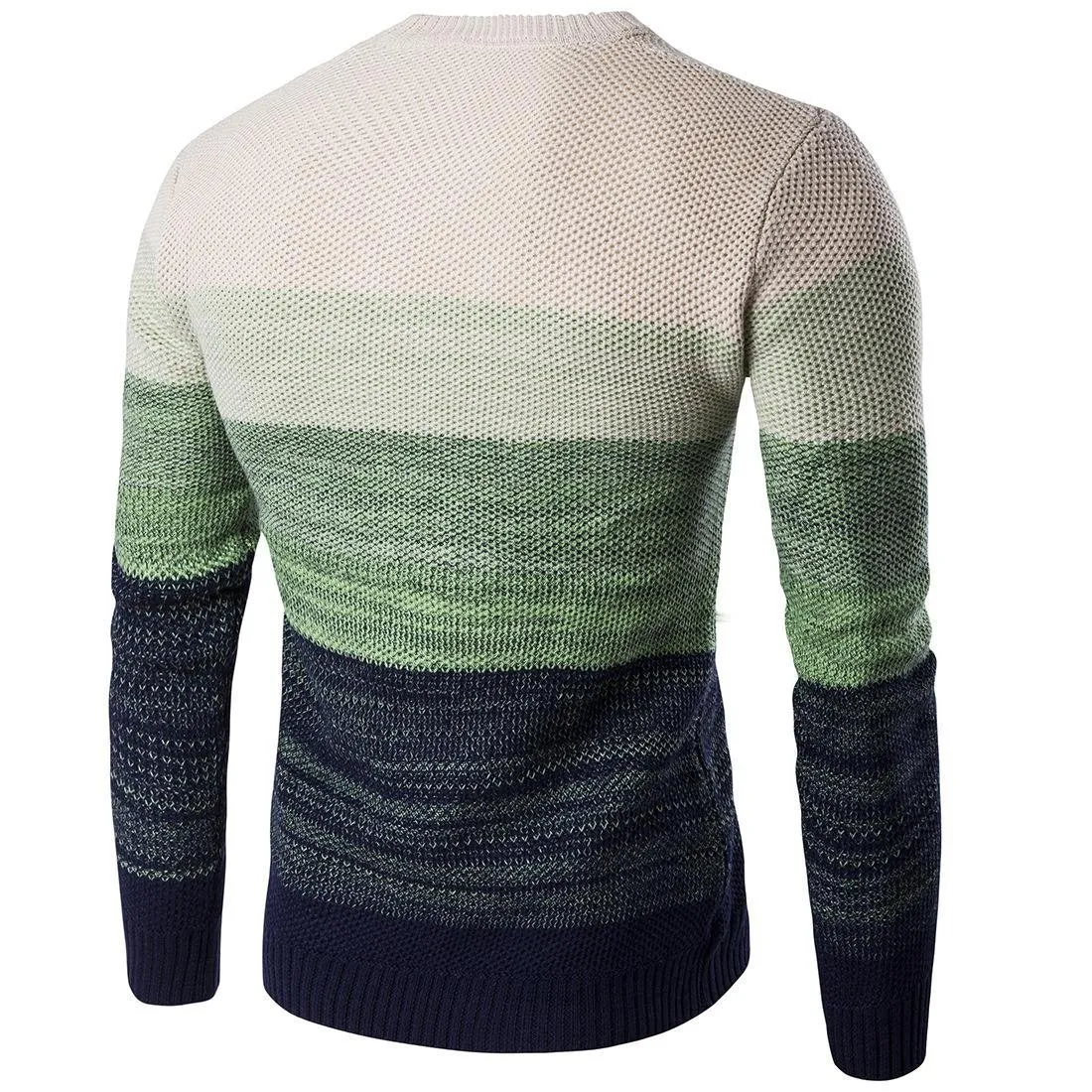 Men's Wide Band Striped Sweaters