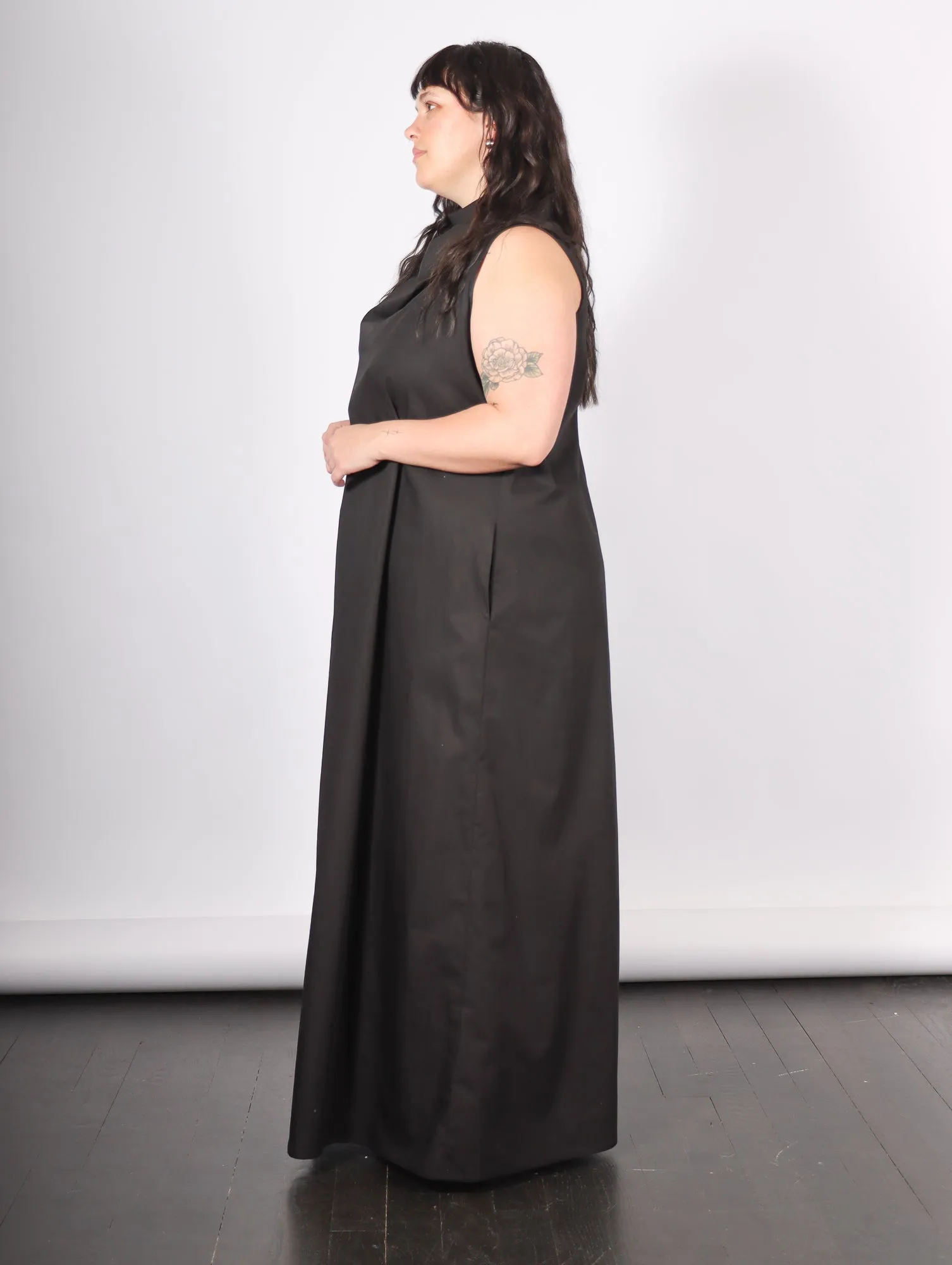Minna Sleeveless Dress in Black by Marcella