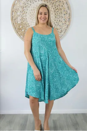 Montego Dress - Jade Print
