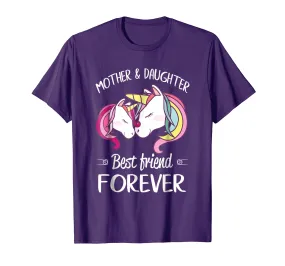 Mother and Daughter Best Friends Forever Matching Shirts