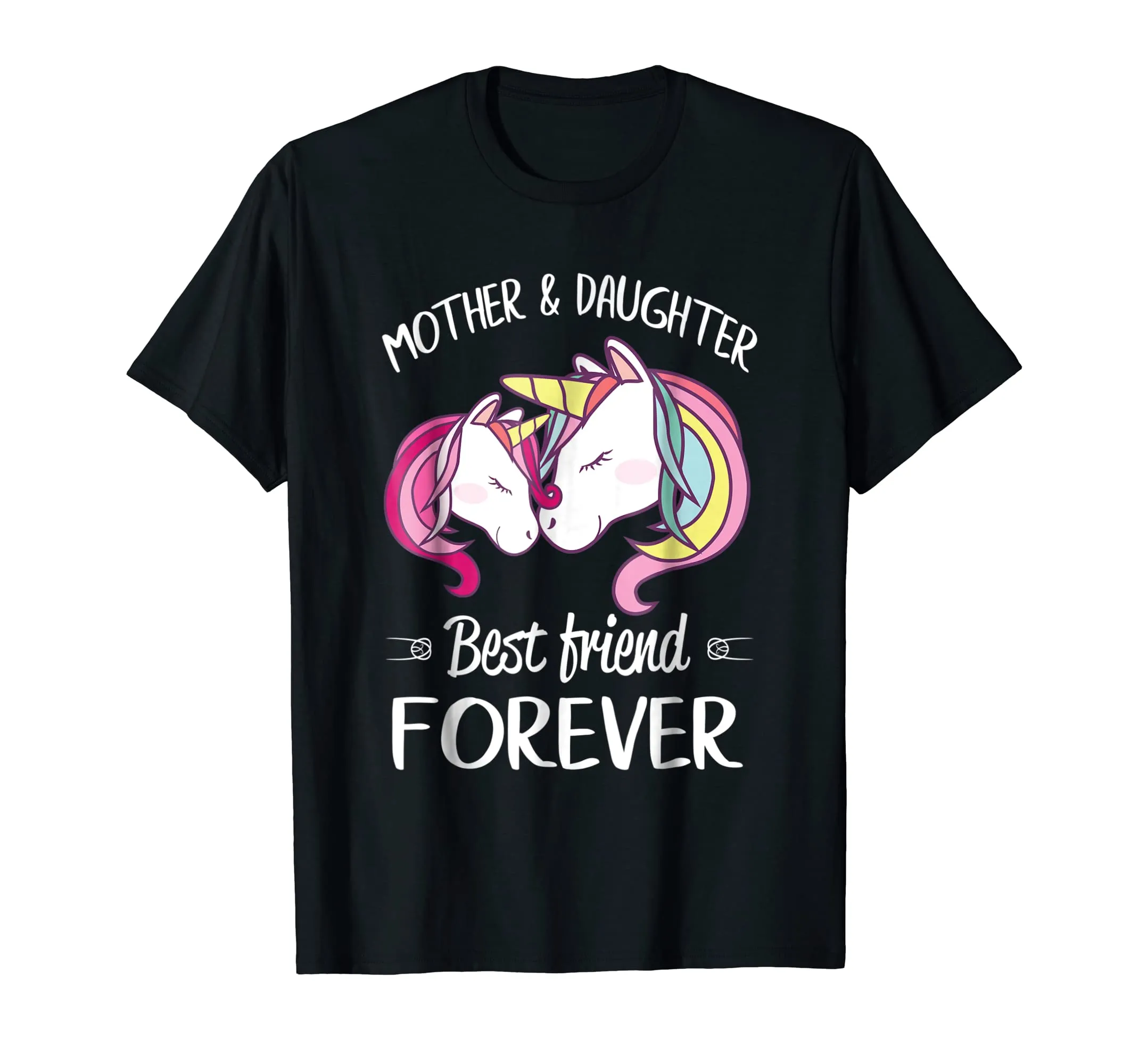 Mother and Daughter Best Friends Forever Matching Shirts