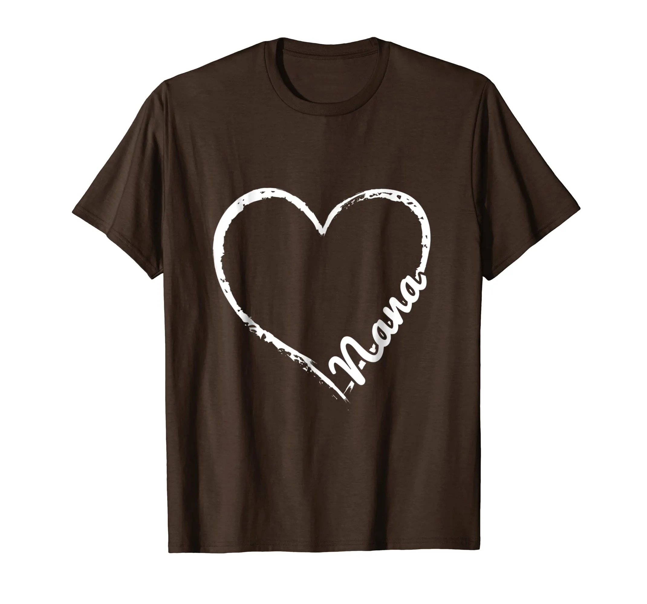 Nana Heart Shirt Light Mother Day Gift From Inside My Heart