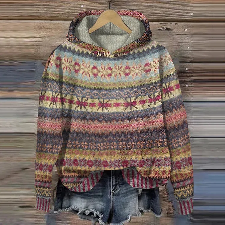 PAULETTE | ETHNIC HOODIE