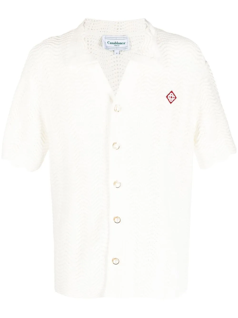 ripple knit shirt