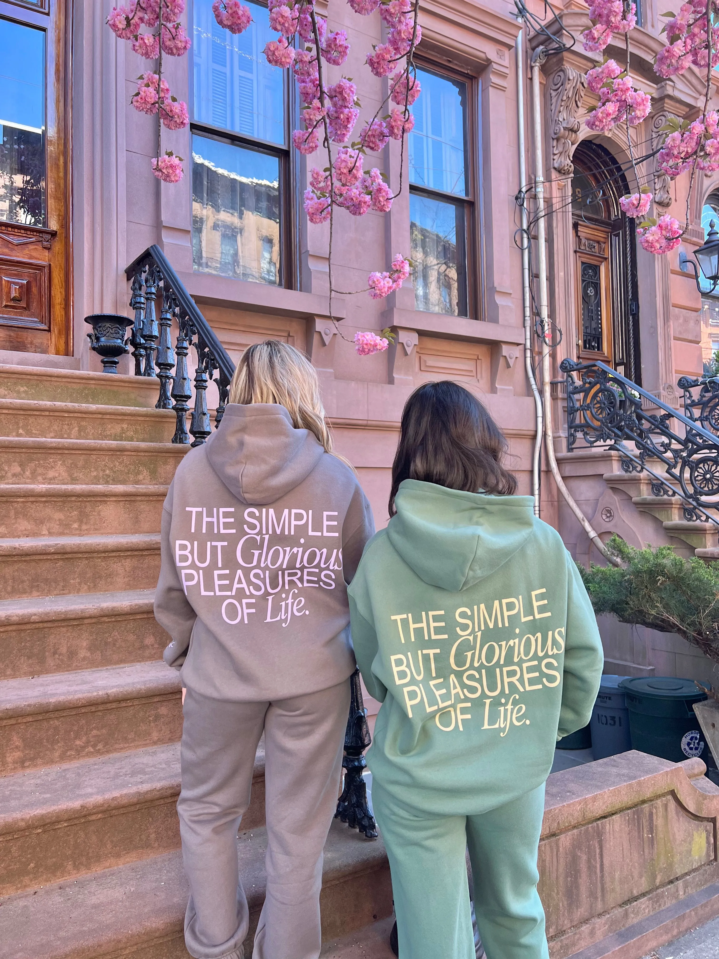 Simple but Glorious Pleasures of Life Sweatpants - Gray