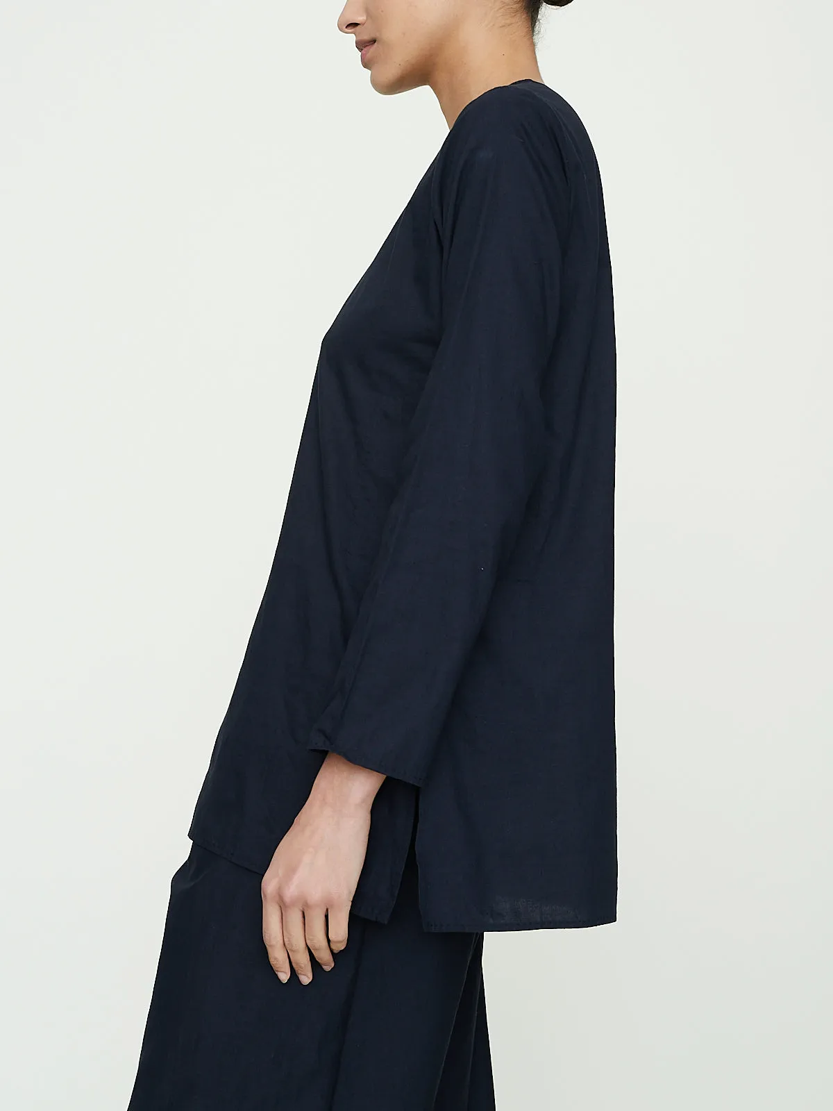 Simple Kurta in Midnight