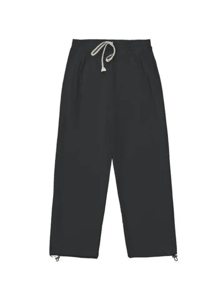 Simple Solid Color Baggy Sweatpants