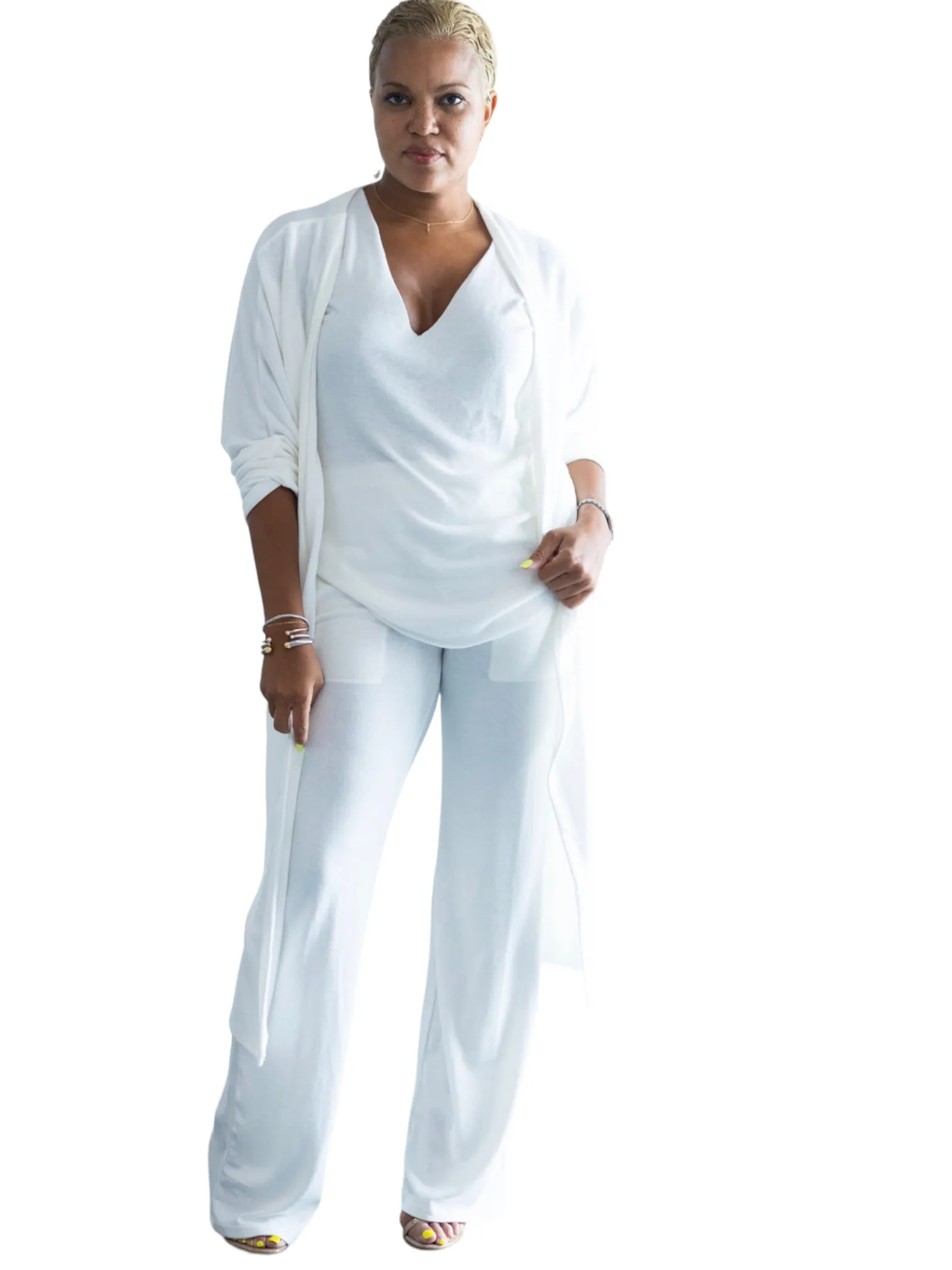 Simple Zen Tank- White