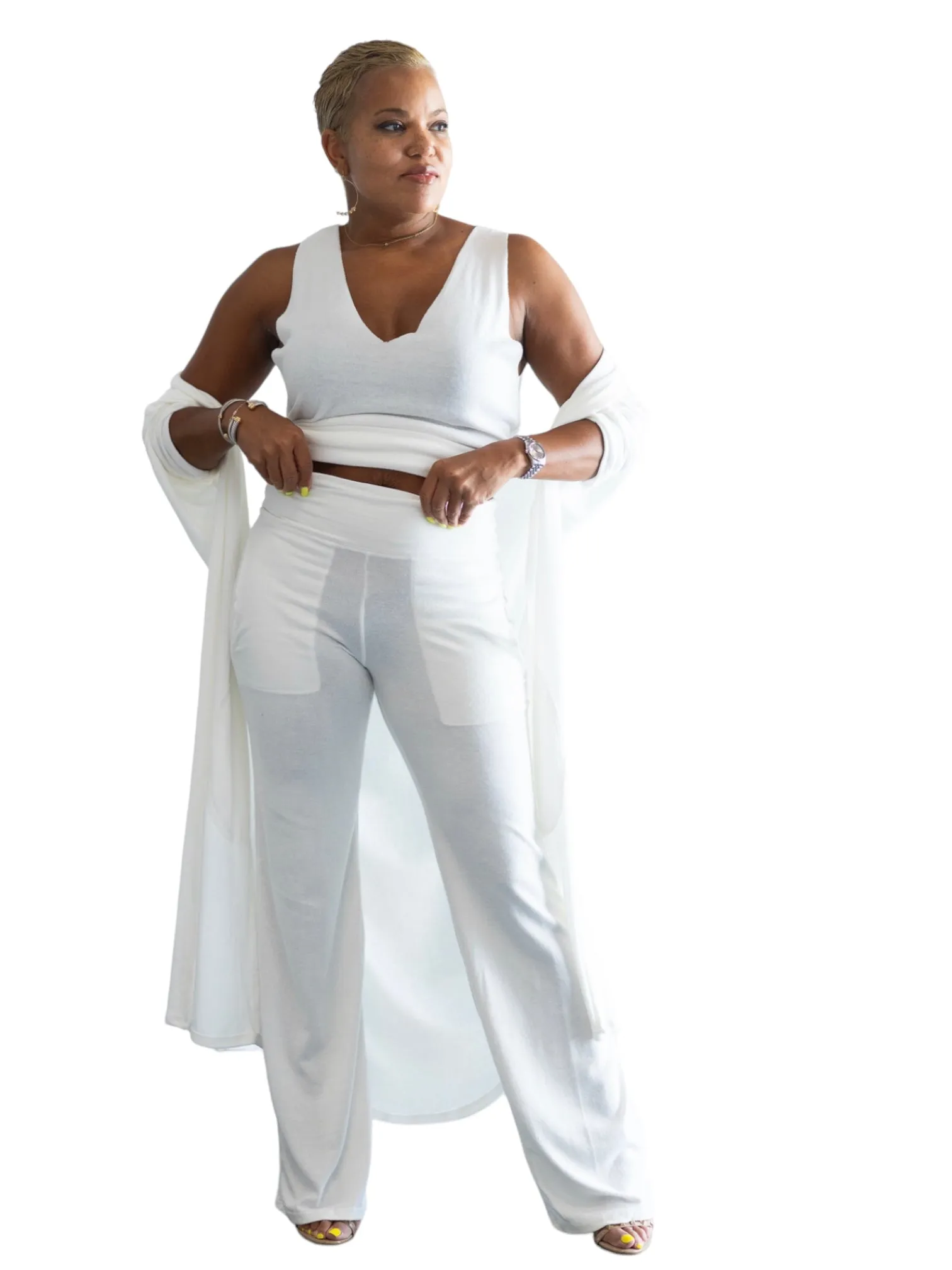 Simple Zen Tank- White